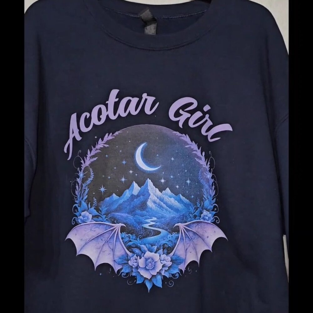 ACOTAR Girl Sweatshirt A Court of Thorns and Roses The Night Court Bookish Shirt